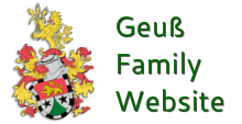 Geu&szlig; Family Website